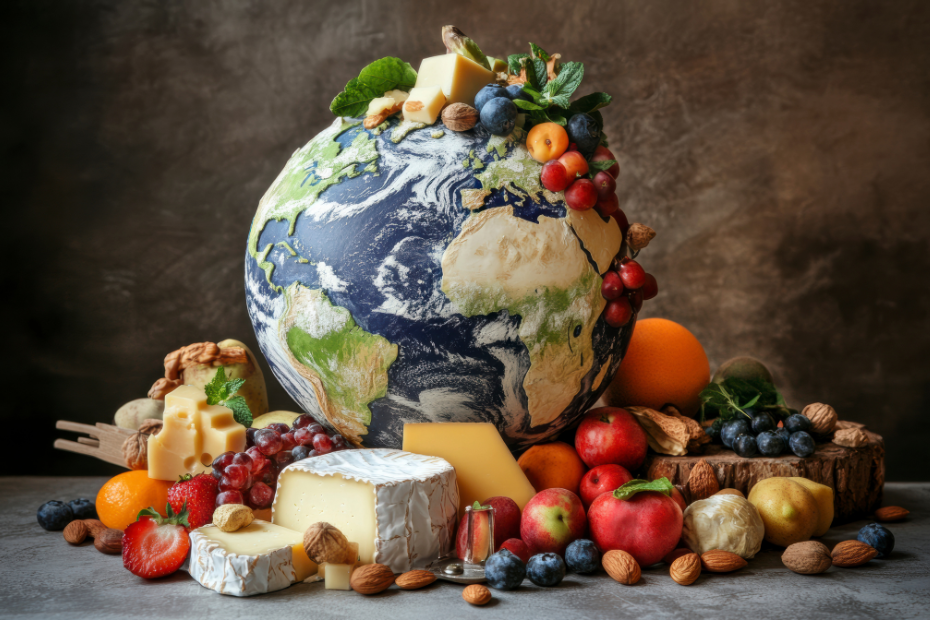 O papel do comércio alimentar internacional no abastecimento global